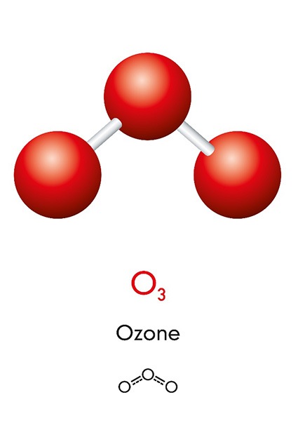 Diagram comparing O2 and the O3 used in ozone therapy in Hollywood, FL